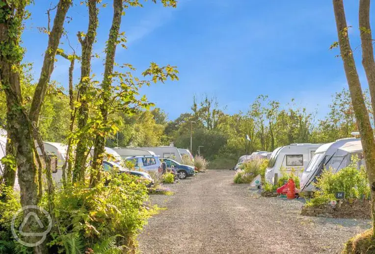 Electric hardstanding pitches