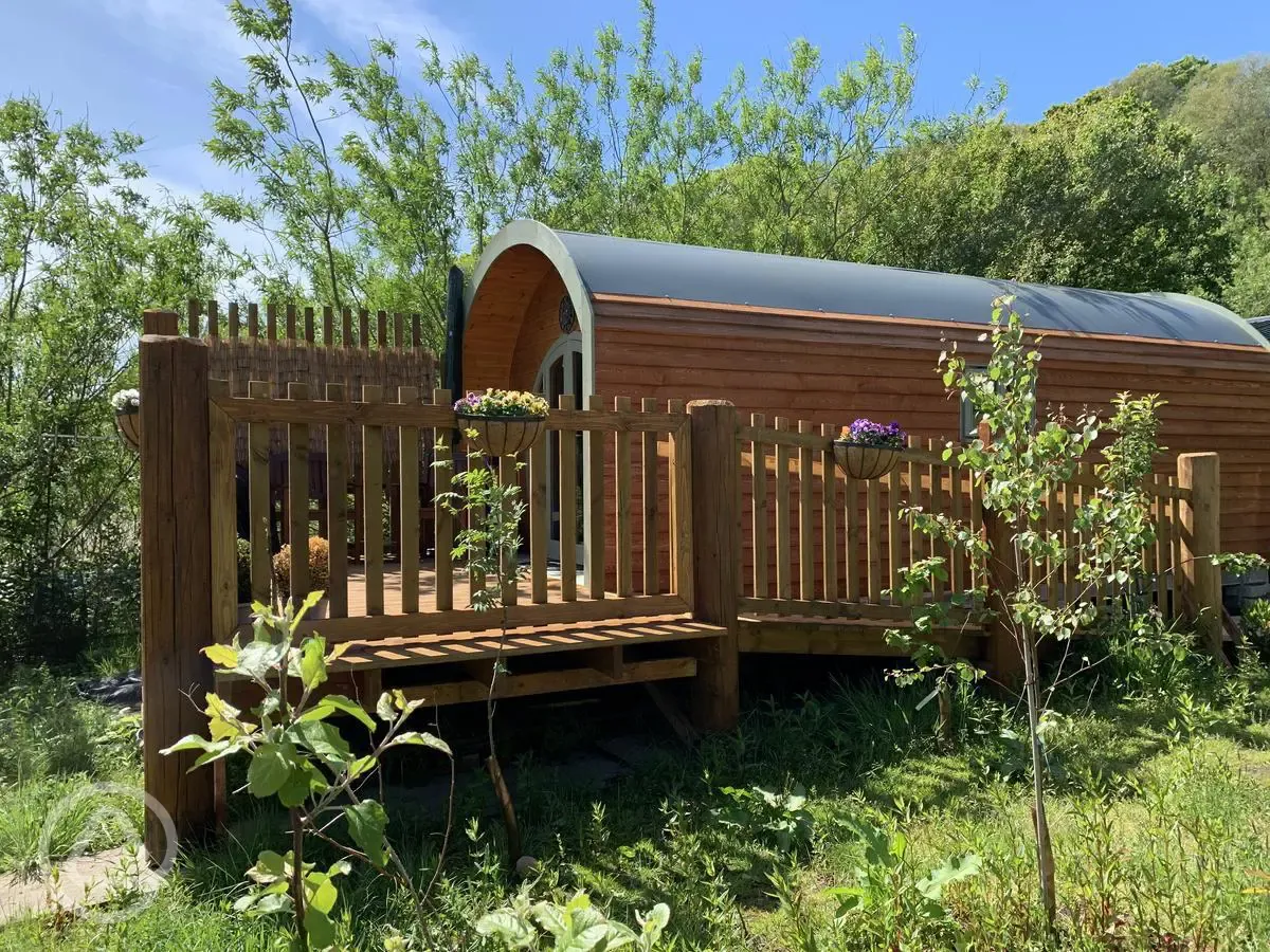 Suilven View ensuite glamping pod