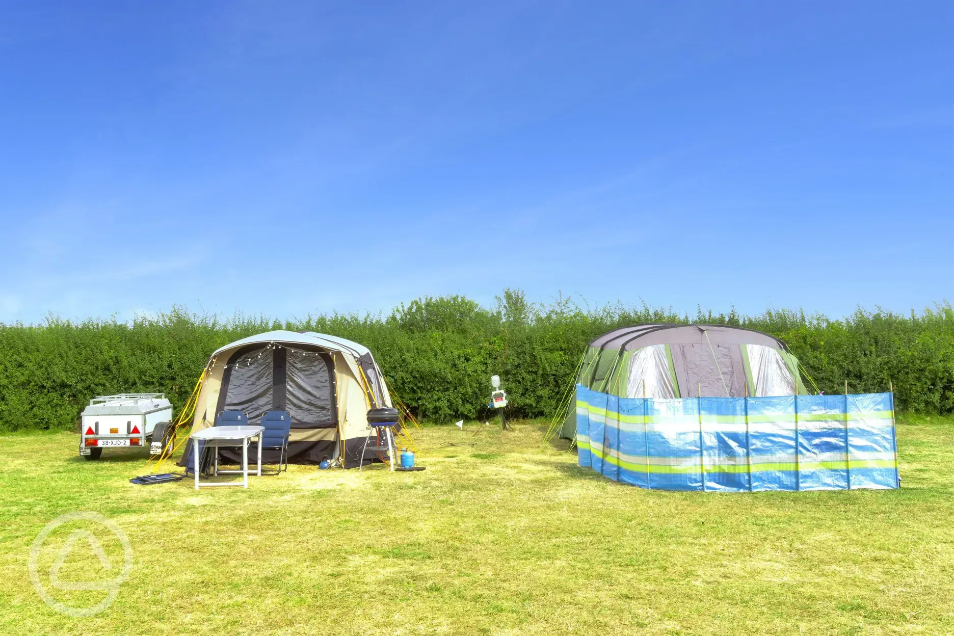 Electric grass pitches