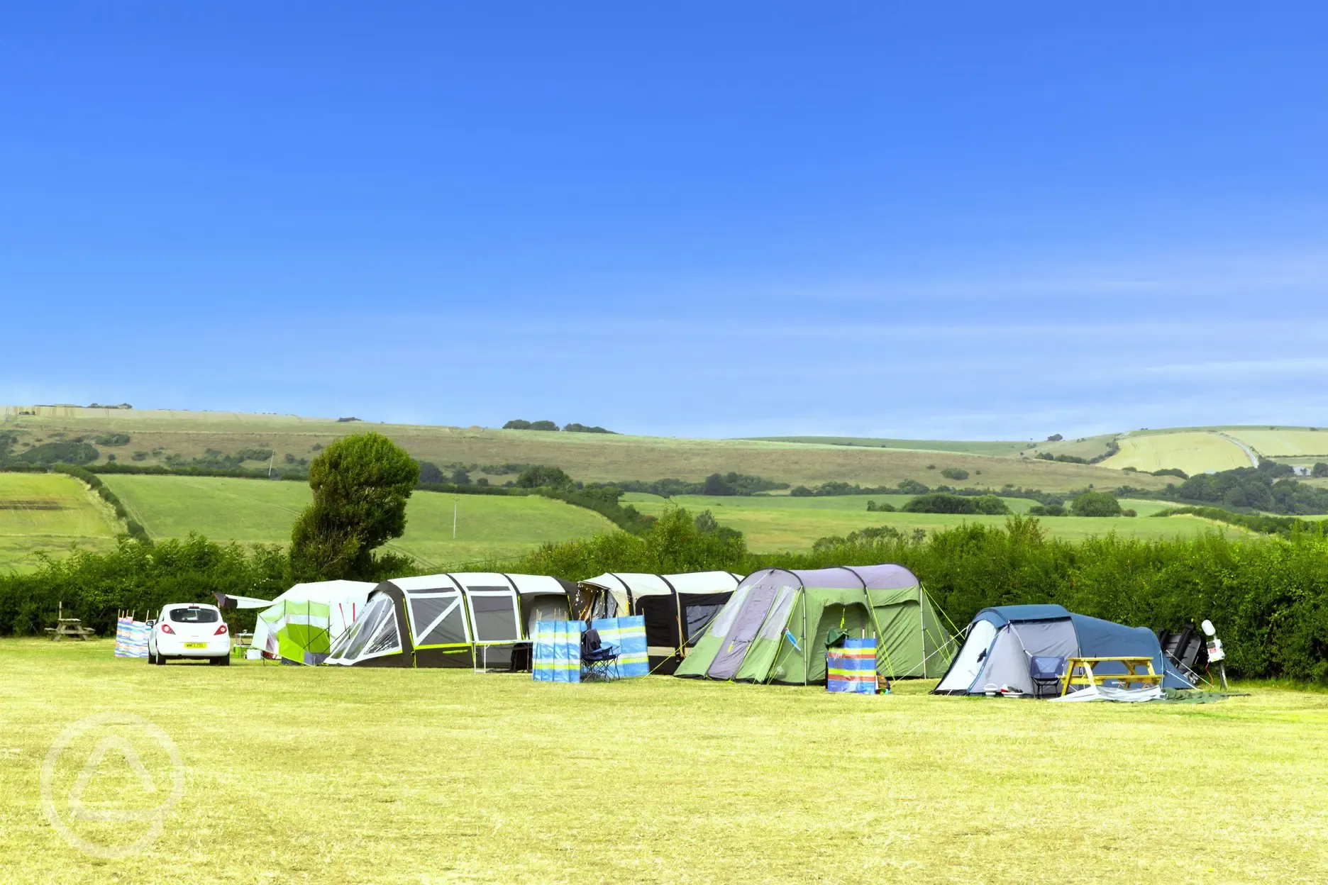 Electric grass pitches