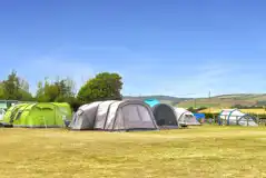 Large tents on the electric grass pitches (6m x 8m)