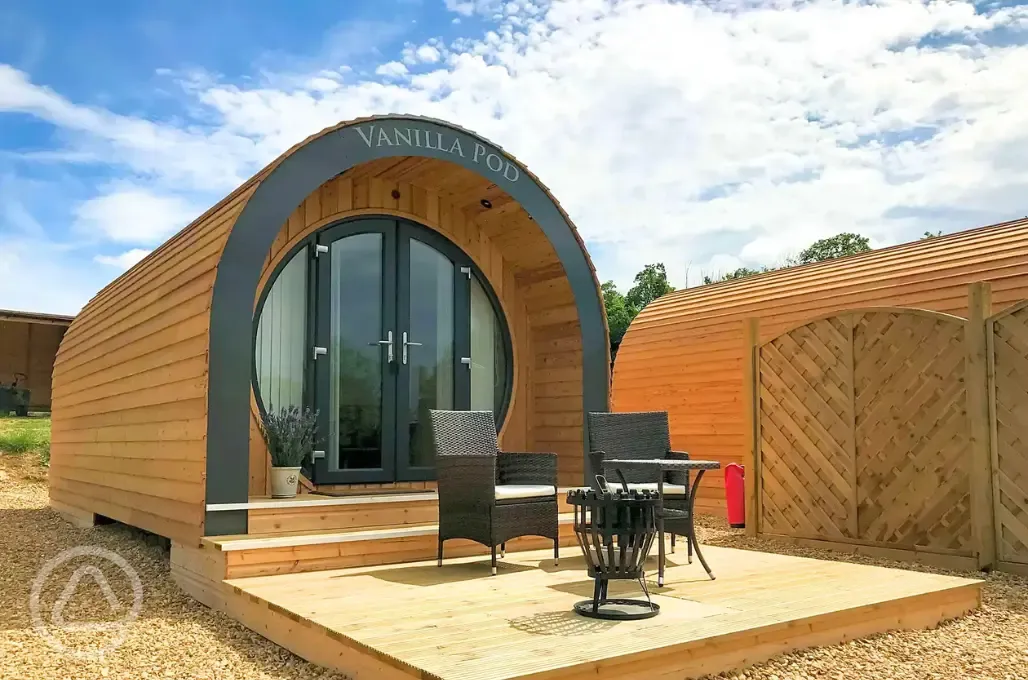 Ensuite glamping pod