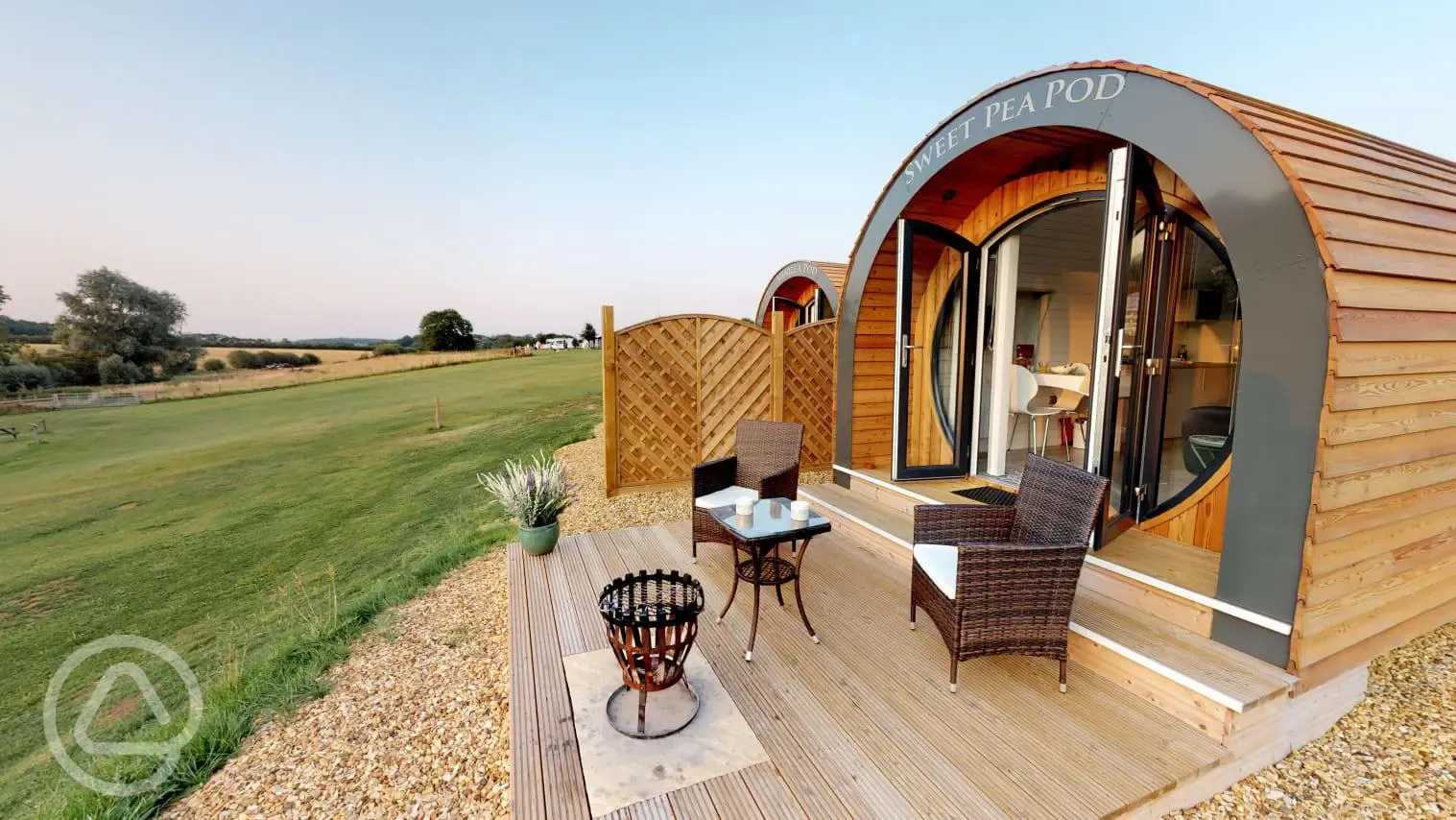 Ensuite glamping pod