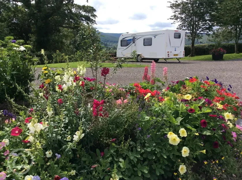 Criffel View Caravan Site in New Abbey, Dumfries and Galloway