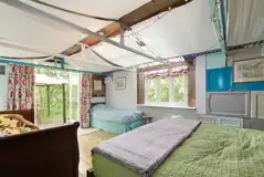 Woodman cabin interior