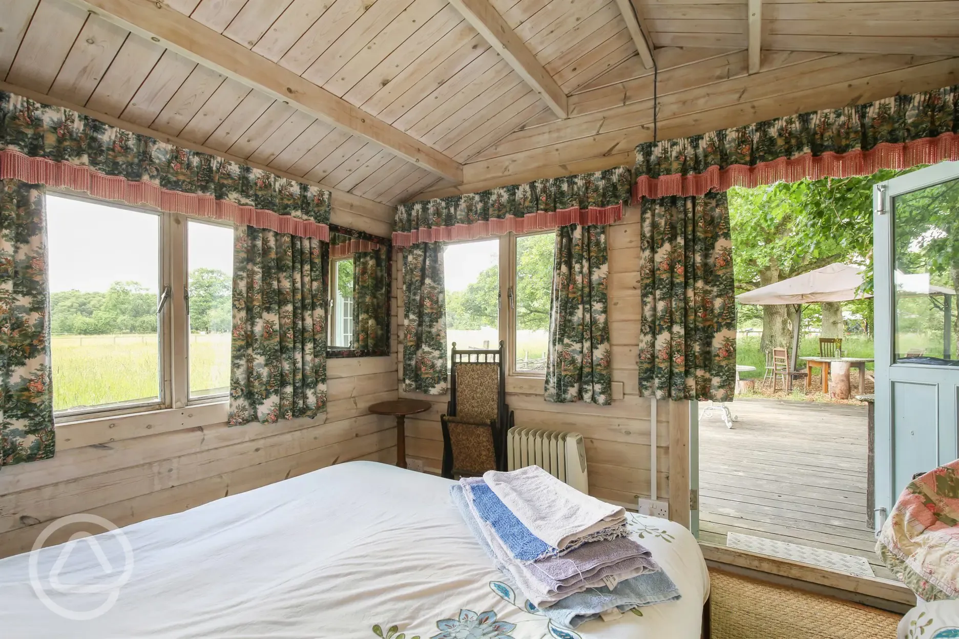 Avalon cabin bedroom