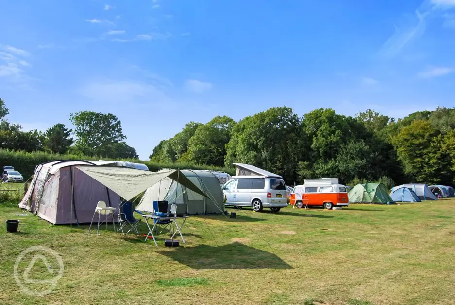 Hare and Hounds Campsite in Rye, East Sussex - book online now