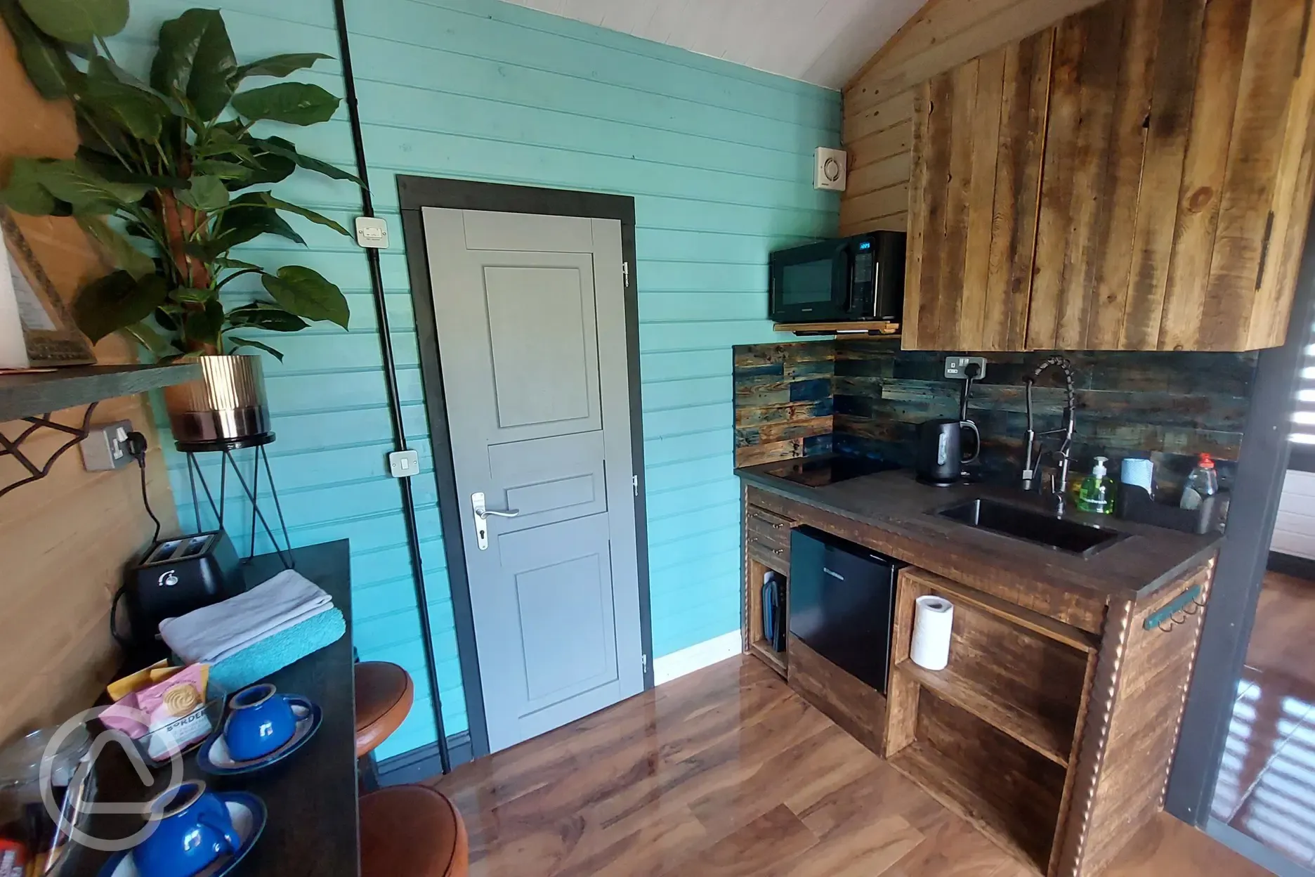 Courtyard cabin interior