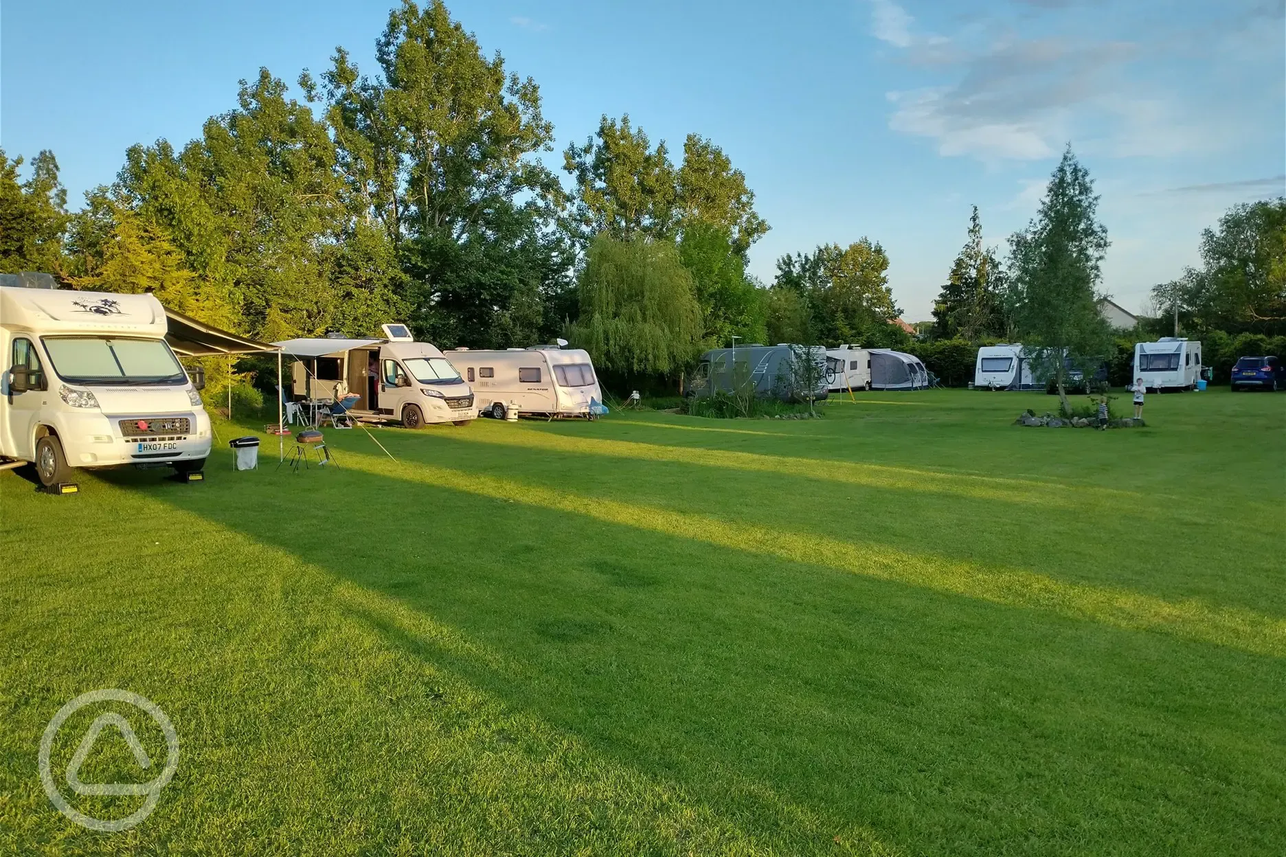 Camping and touring field