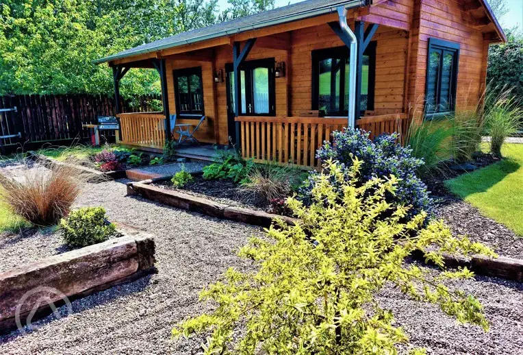 Courtyard cabin