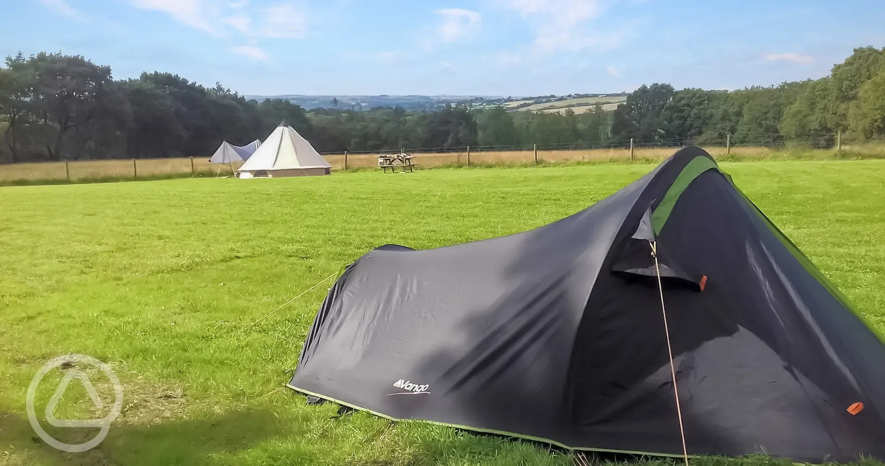 Noel's field camping pitch