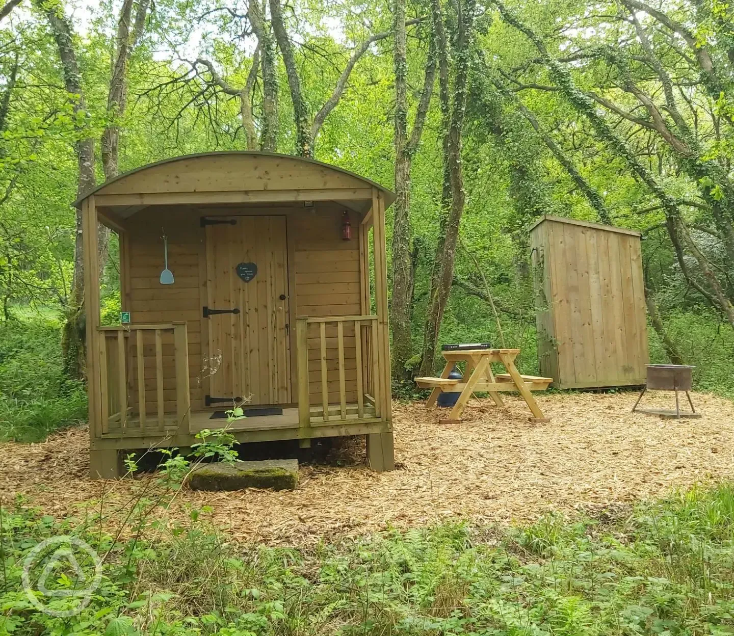 Glamping cabins