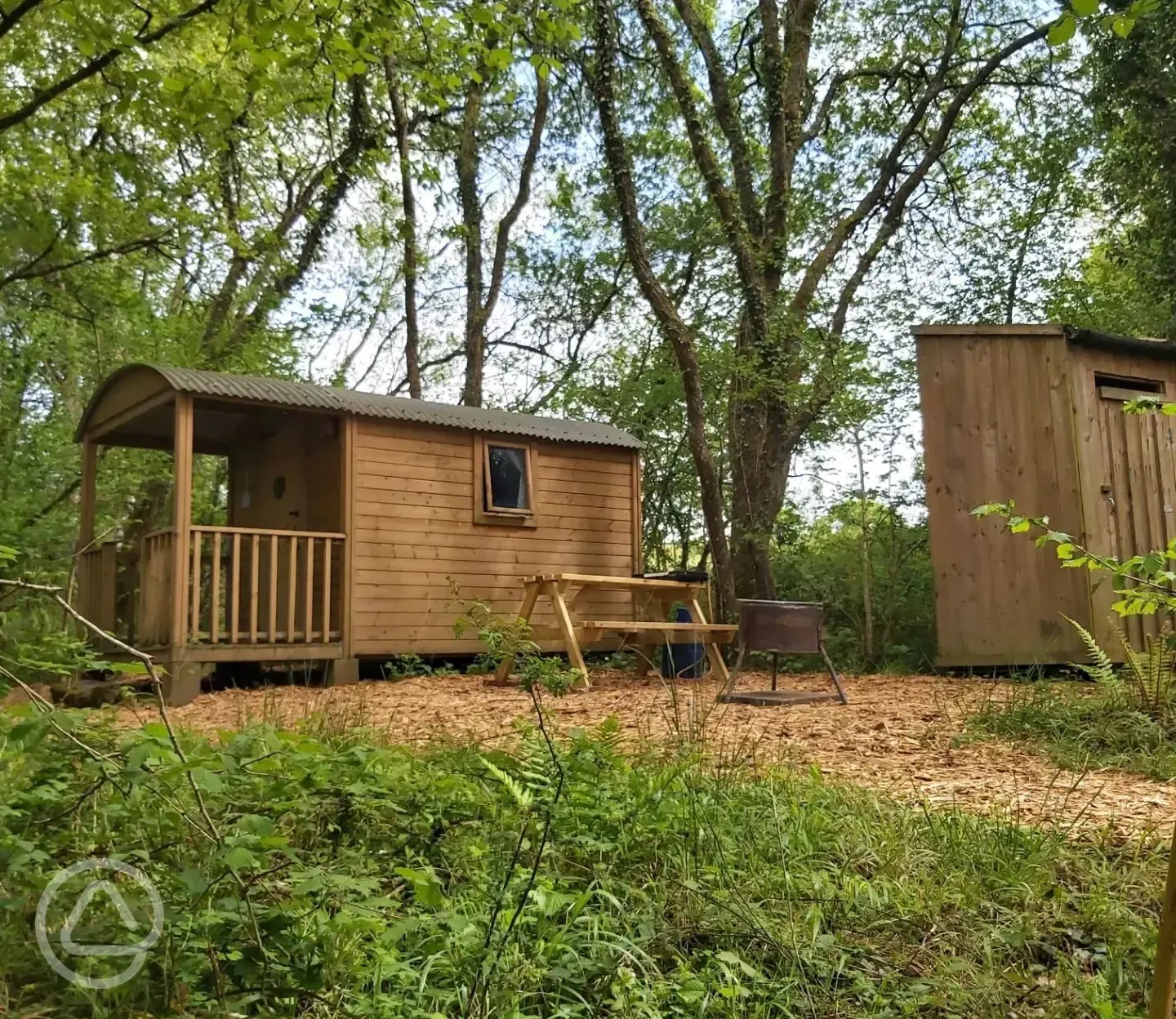 Glamping cabins