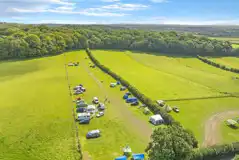 Campsite aerial