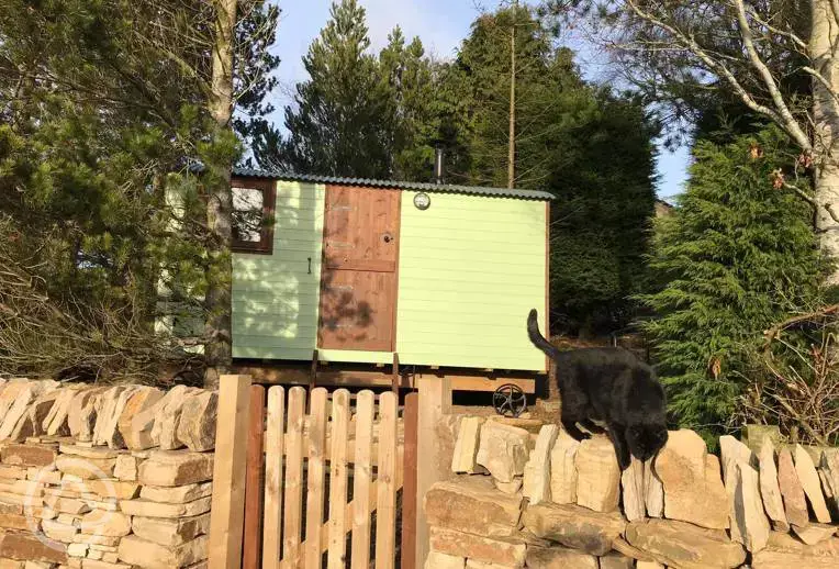The Quirky Quarry shepherd's hut