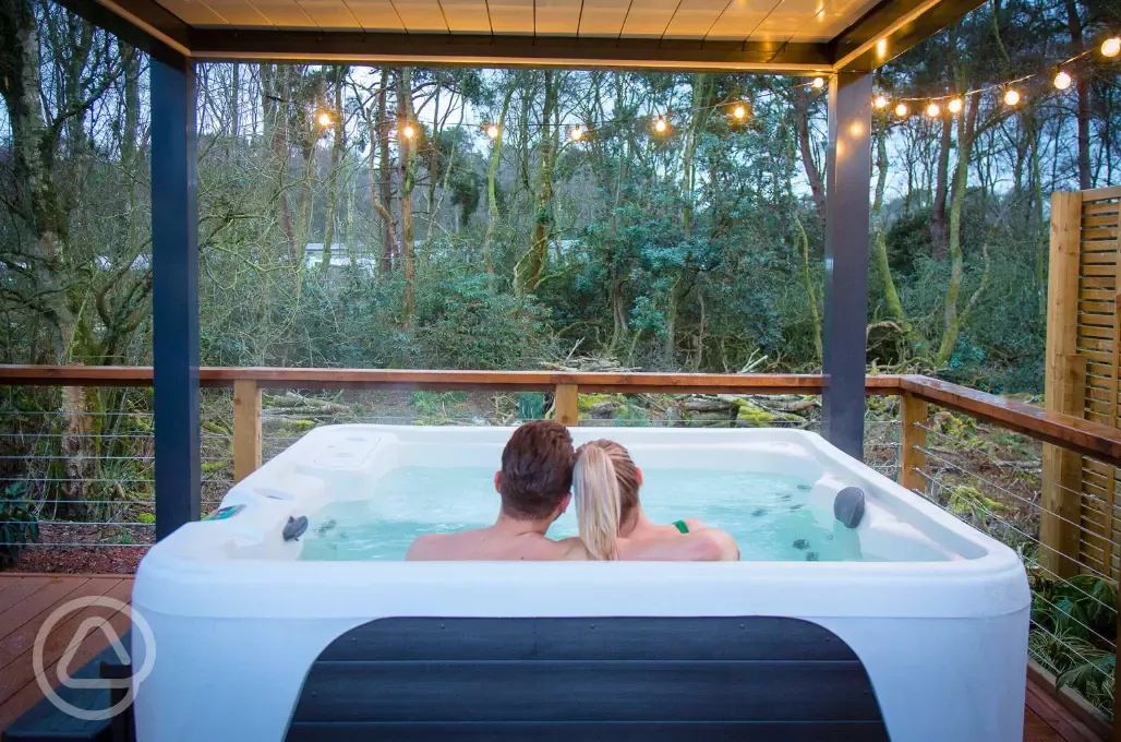 Private hot tubs