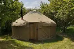 Yurt exterior Yurt exterior