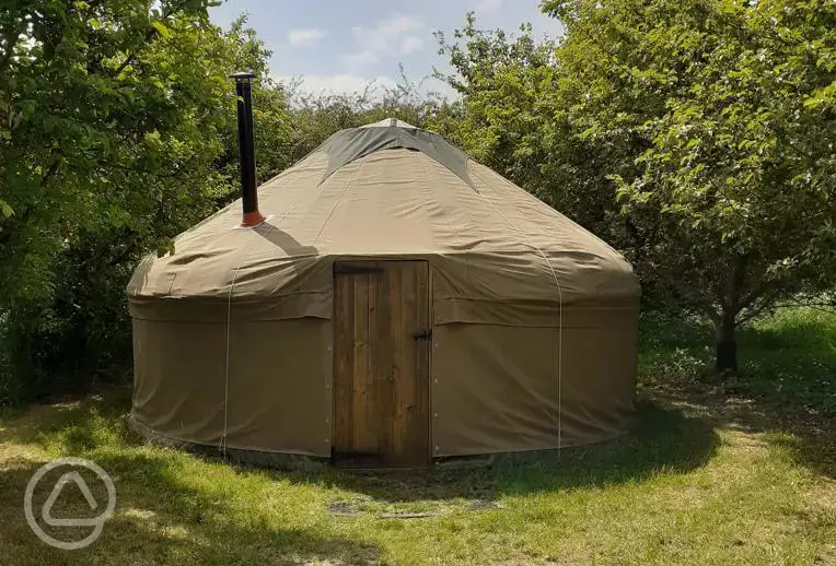 Yurt exterior