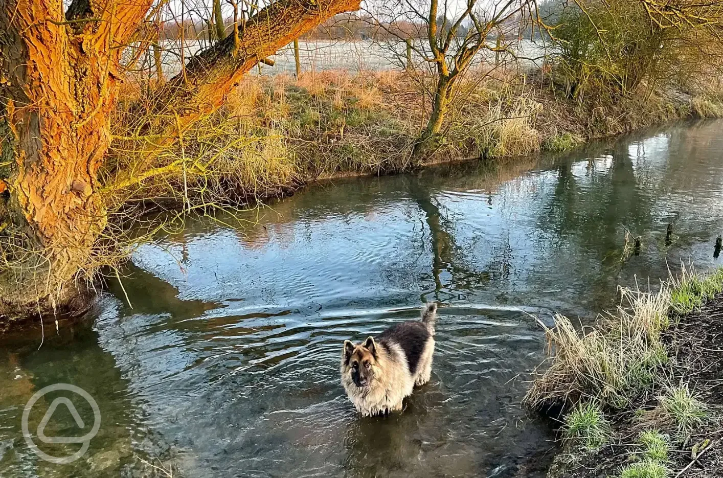 Riverside walk