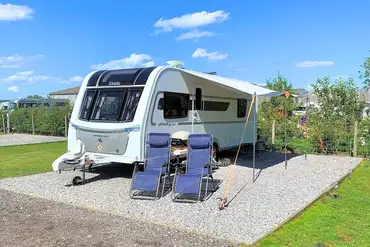 Fully serviced standard super pitches (optional electric) at Westgate Carr Farm