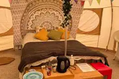 Bell tent bed