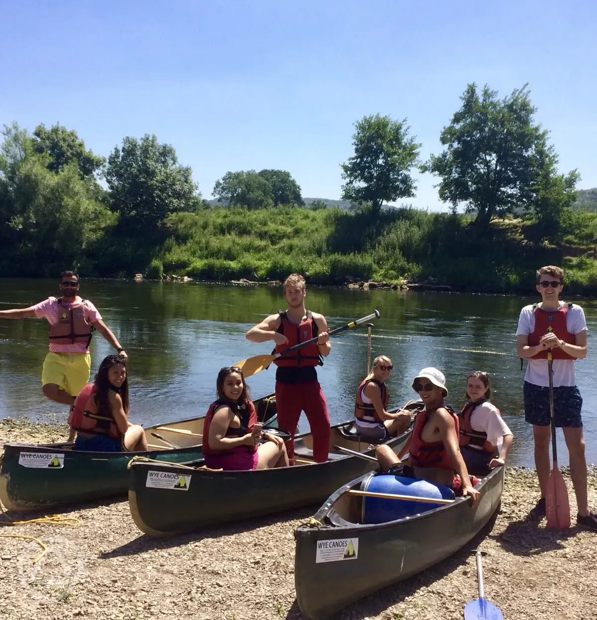 Bookable activities - canoeing