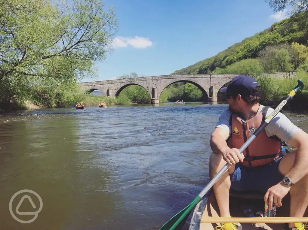 Bookable activities - canoeing