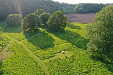 Aerial of Tipi Adventure