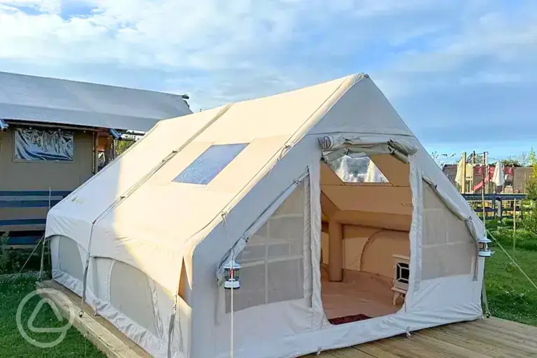 Safari style ready tents