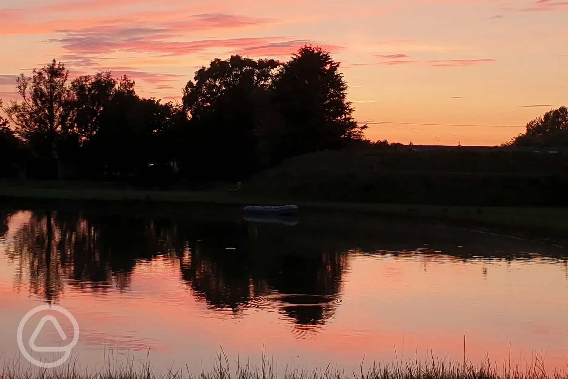 lake sunset