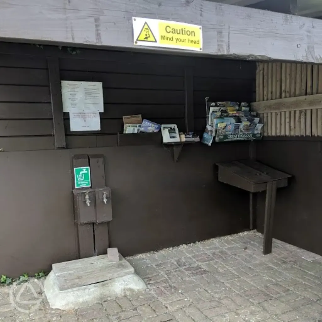 Drinking water and information point