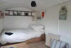 Hide and Sea shepherd's hut Interior Hide and Sea shepherd's hut Interior