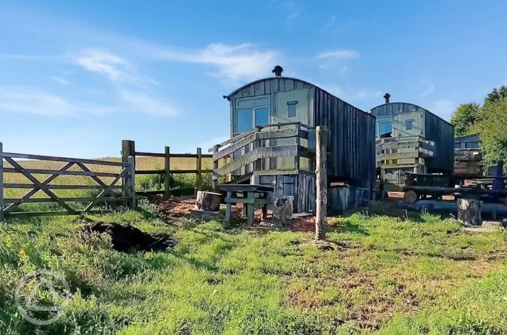 Shepherd's huts