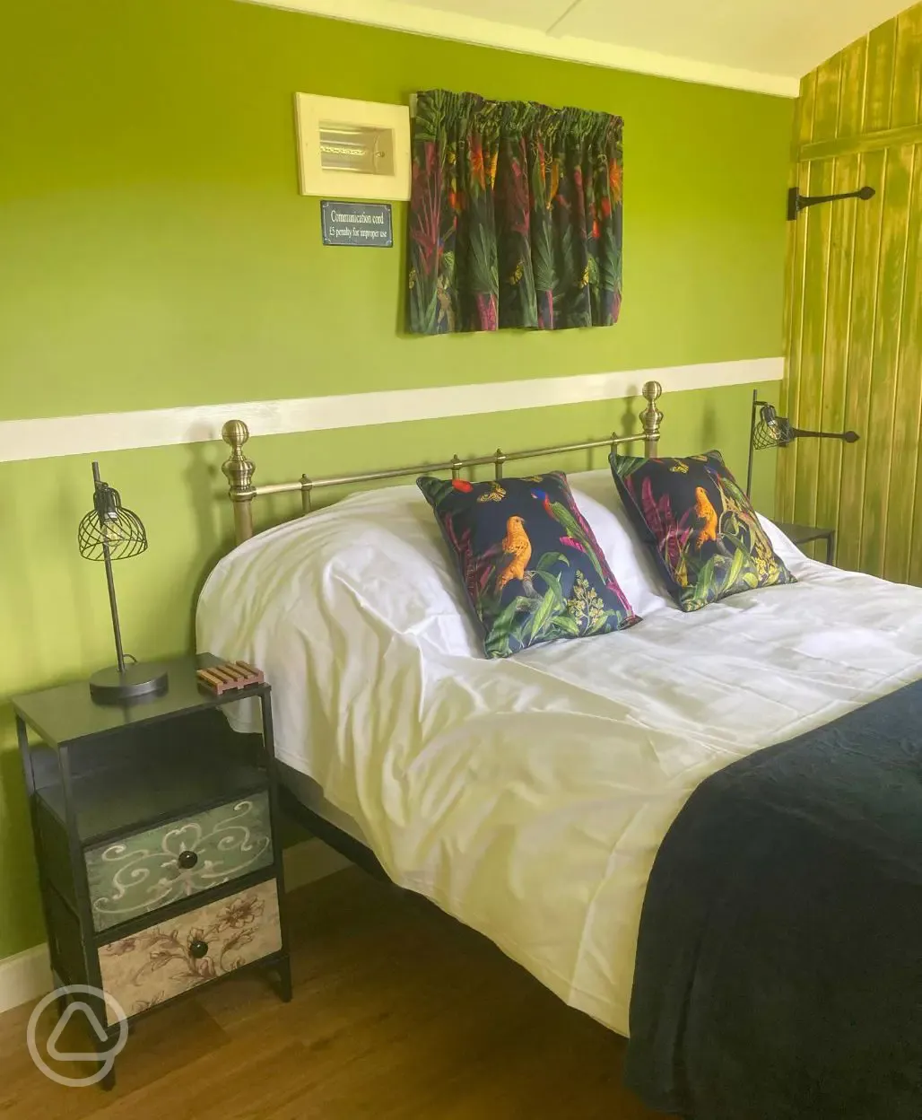 Clarabel Train Carriage bedroom