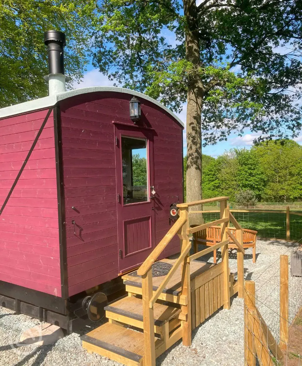 Clarabel Train Carriage bedroom