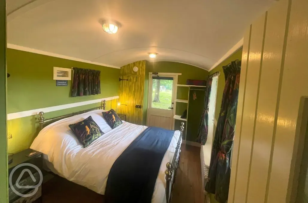 Clarabel Train Carriage bedroom