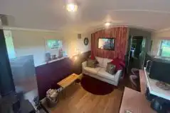 Clarabel Train Carriage living area Clarabel Train Carriage living area