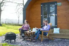 Cross Fell pod and fire pit