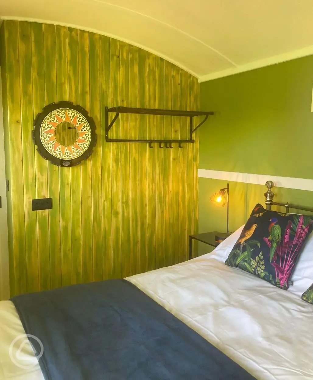 Clarabel Train Carriage bedroom