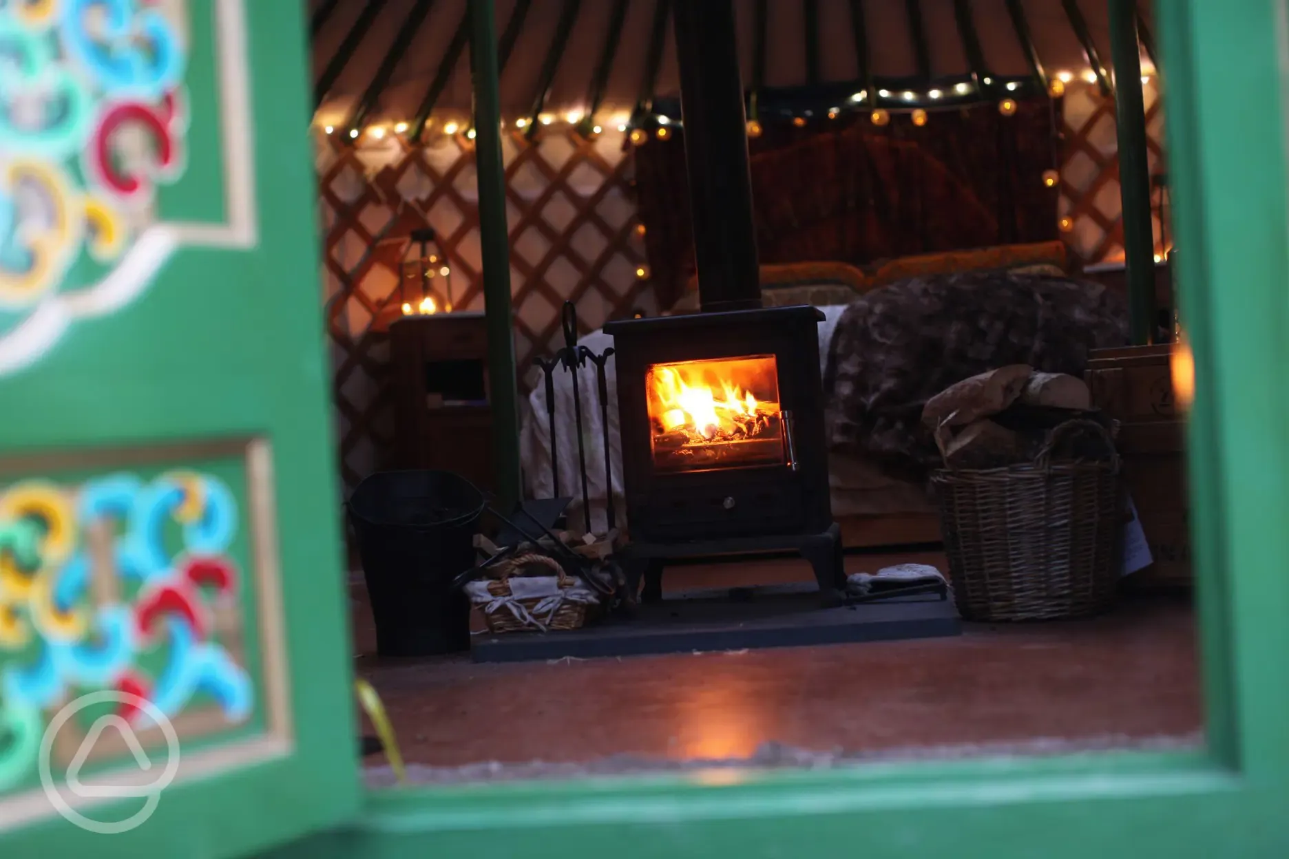 Cosy yurt for a winter break