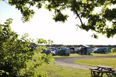 Grass touring pitches