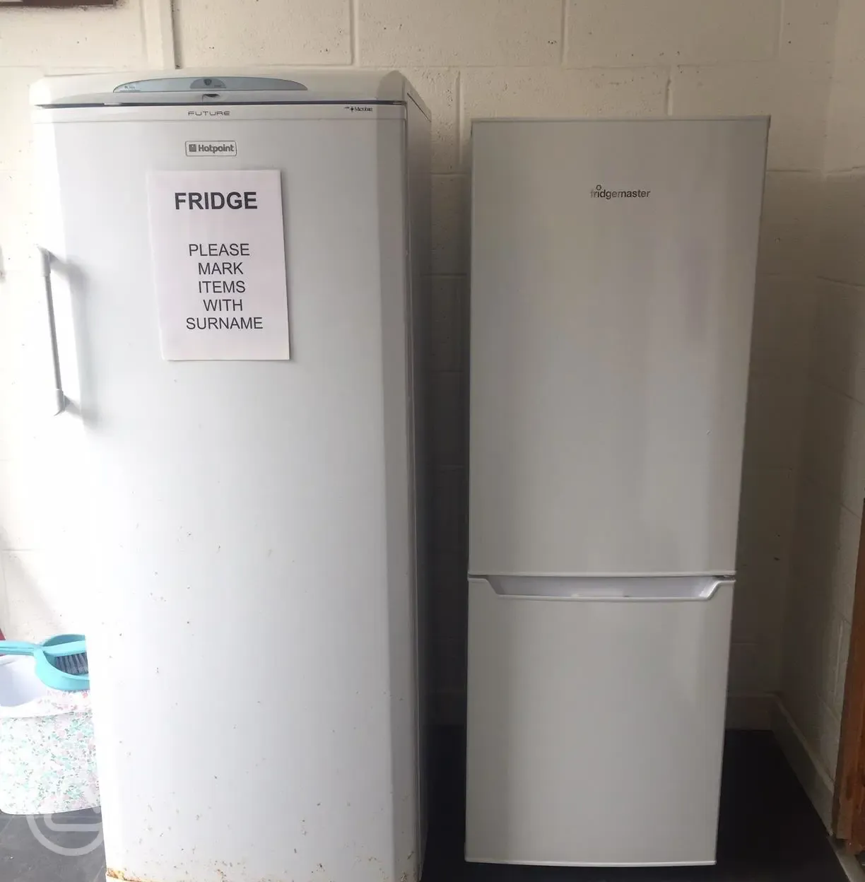 Facilities - Fridge and Fridge Freezer