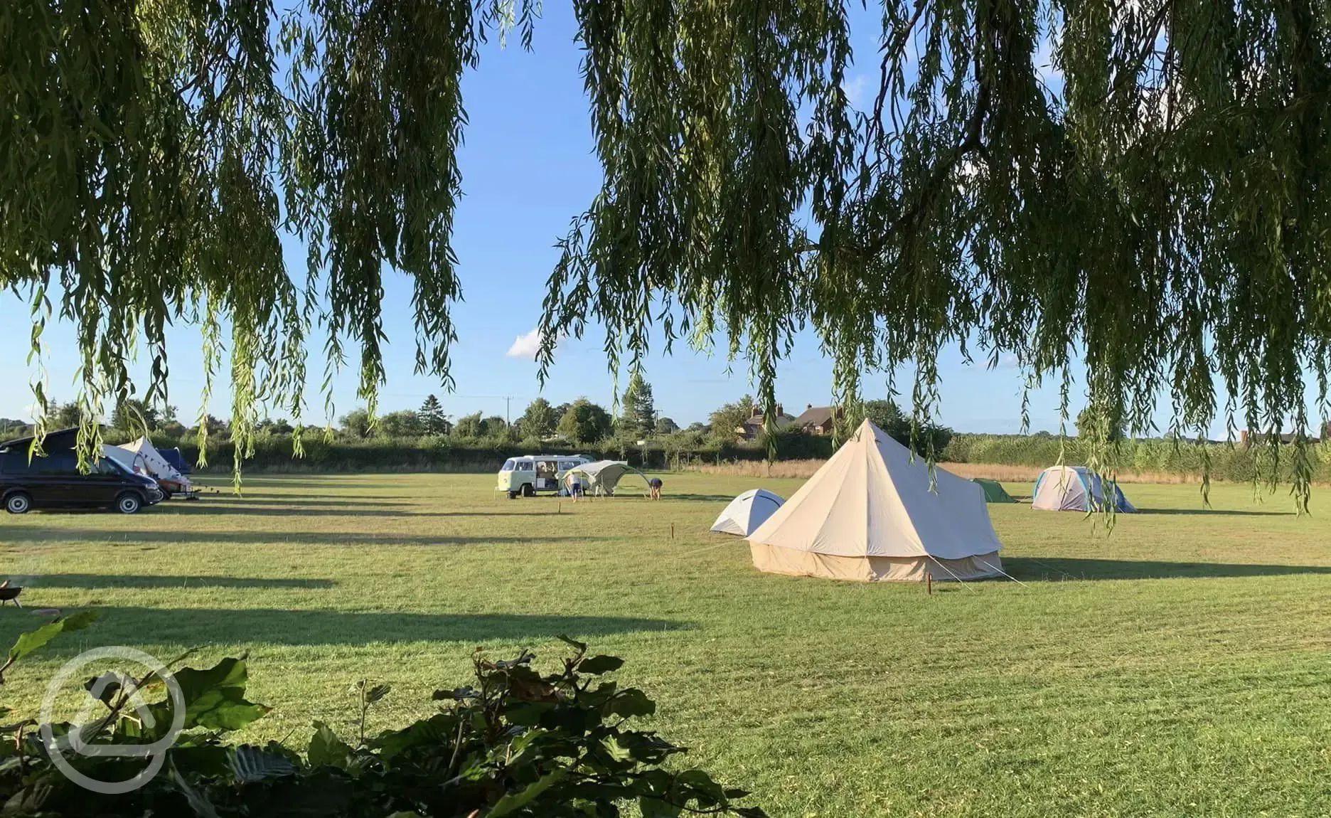 tent pitches