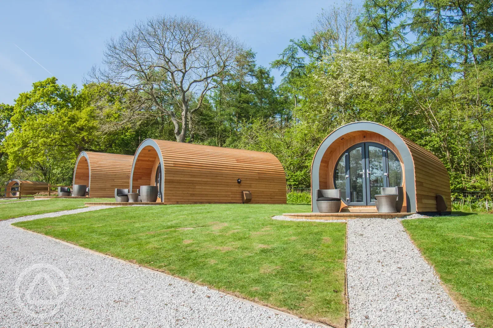 Glamping pods