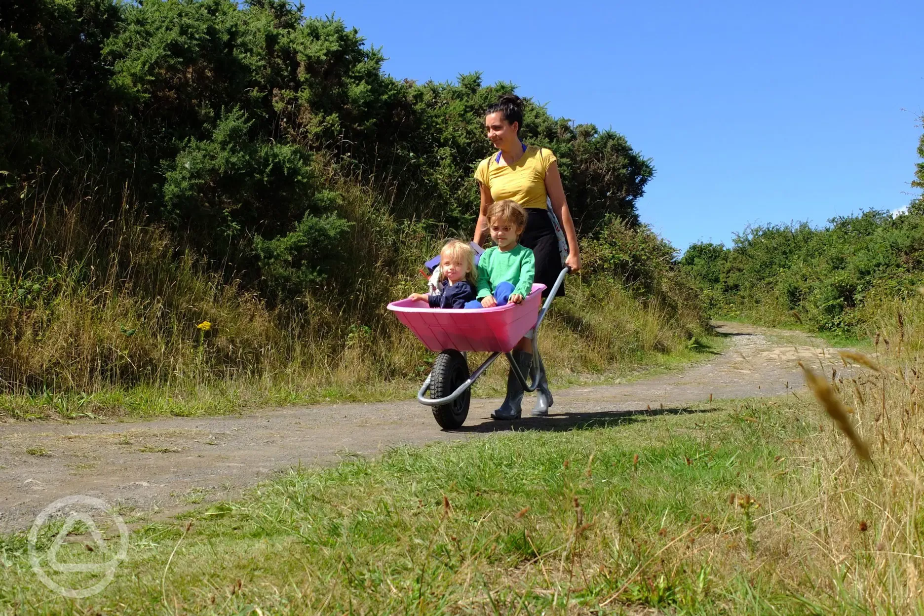 Wheelbarrows to help carry your belongings