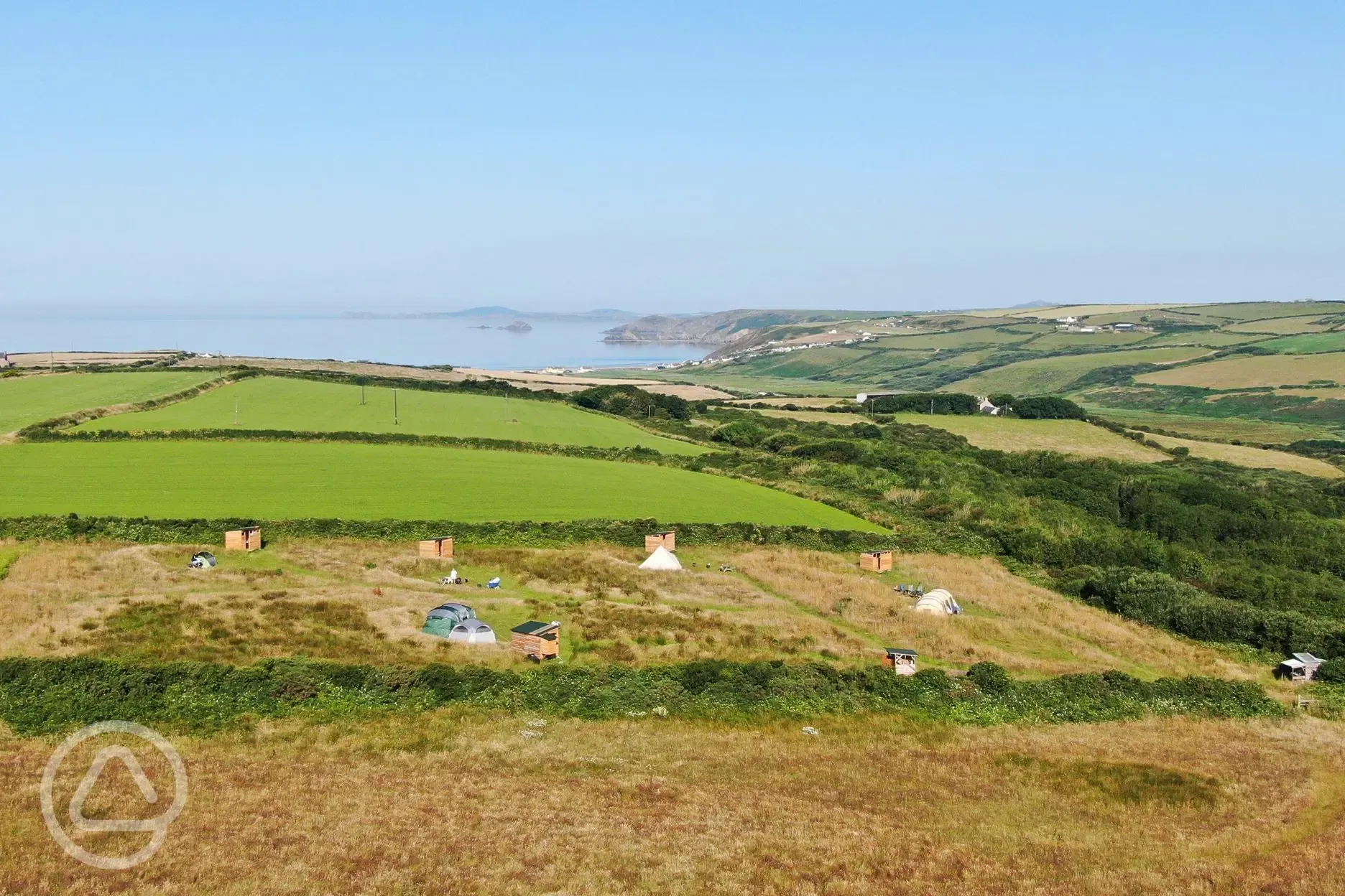 Ensuite non electric meadow pitches