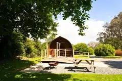 Accessible Ensuite Deluxe Wigwam Pod