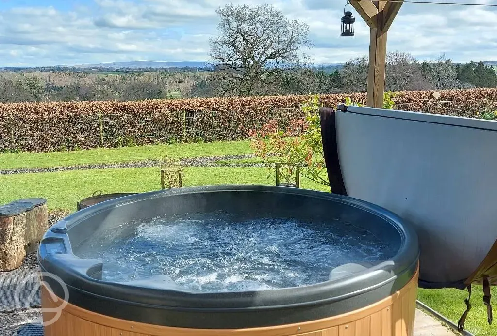 Hot Tub with view