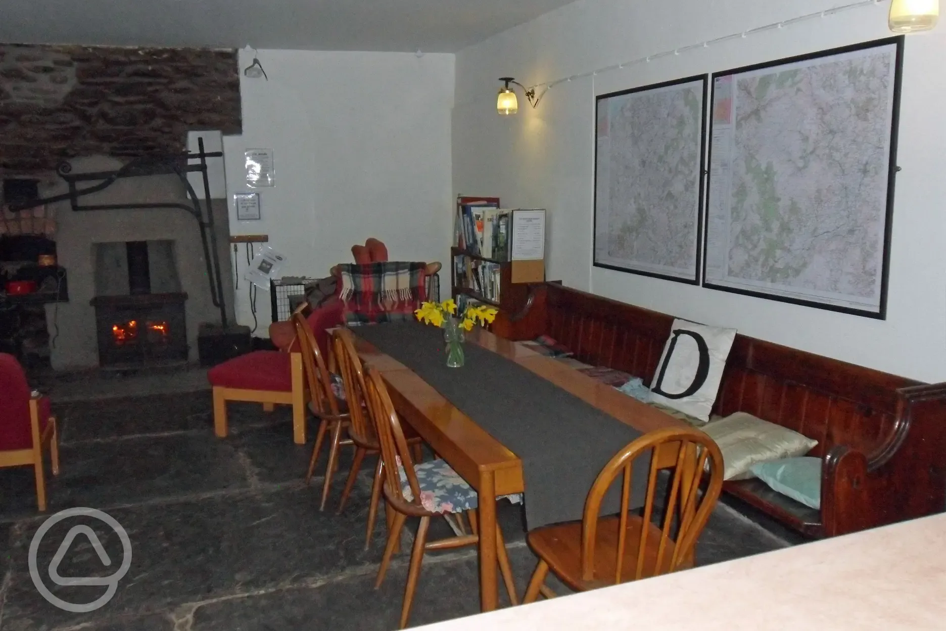 Hostel common room