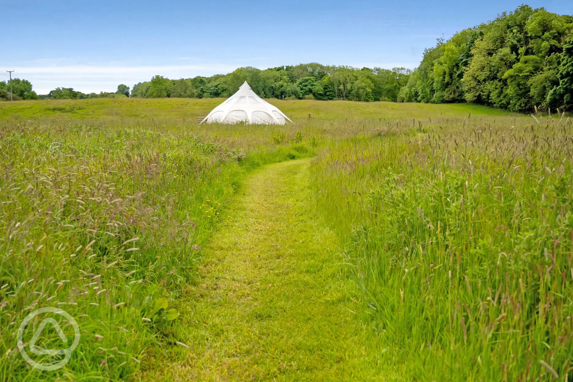 Stargazer bell tent